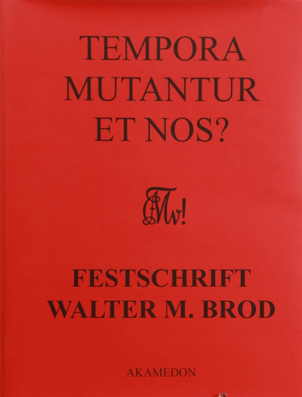 Festschrift Brod